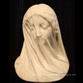 Best selling carved natural white marble human stone statue